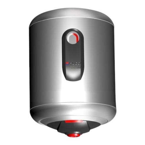 Lämminvesivaraaja ELCO TITAN 50 litraa pystymalli on uudistunut malli huippusuositusta ELCO -varaaja tuoteperheestä. Se on saanut upean metallinhohtoisen Silver Metallic värin.