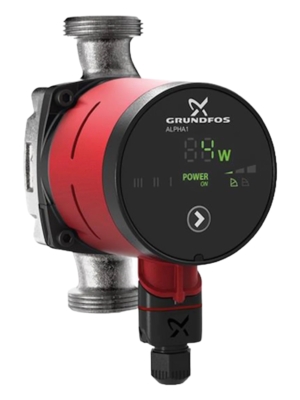 Käyttövesipumppu grundfos Alpha1 20-40 N 150 on taattua Grundfoss laatua. Käyttöveden asennuksiin.