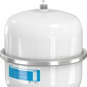 Kalvopainesäiliö Flamco Airfix on tarkoitettu käyttövesijärjestelmiin. Sitä löytyy kokoluokassa 8 -80 litraa. Väri valkoinen