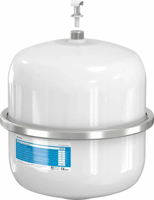 Kalvopainesäiliö Flamco Airfix on tarkoitettu käyttövesijärjestelmiin. Sitä löytyy kokoluokassa 8 -80 litraa. Väri valkoinen