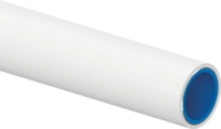 Komposiittiputki Uponor Uni Pipe Plus Salkona S on saumattomalla alumiinivaipalla valmistettu valkoinen monikerrosputki.