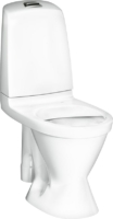 Peruskorjaus WC-laite Gustavsberg Nautic 1591 1-huuhtelu, kanneton, Hygienic Flush, S-lukko LVI-numero 5652154