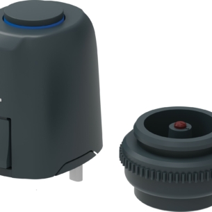 Toimilaite Uponor Vario Plus NC UK 230V on uutta Upoonor toimilaitteiden sarjaa, jotka on valmistettu kierrätettävistä materiaaleista