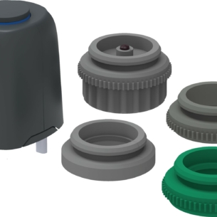 Toimilaite Uponor Vario Retrofit NC SK 230V on uuden sukupolven toimilaite. Soveltuu myös muiden valmistajien jakotukkeihin