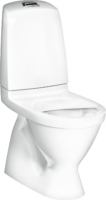 WC-laite Gustavsberg Nautic 1500 2-huuhtelu, kanneton, Hygienic Flush, piilo S-lukko LVI-numero 5652098