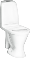 WC-laite Gustavsberg Nautic 1596 1-huuhtelu, korkea, kanneton, Hygienic Flush, S-lukko LVI-numero 5652163