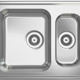 Keittiöallas Stala Lyria L40-17 630x500 mm rst. Stalan Lyria-malliston L40-17 on ruostumattomasta teräksestä valmistettu toimiva keittiöallas.