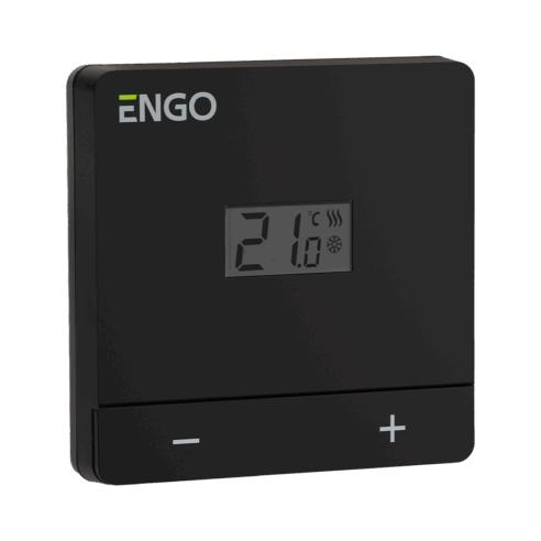 Huonetermostaatti ENGO Easy musta 24V - Image 2