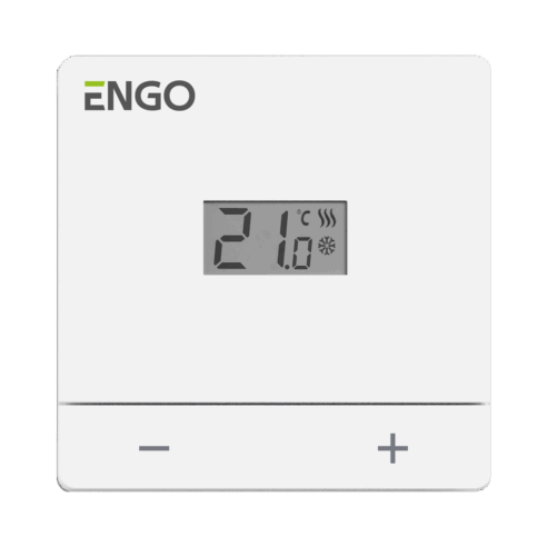 Huonetermostaatti ENGO Easy valkoinen 24V