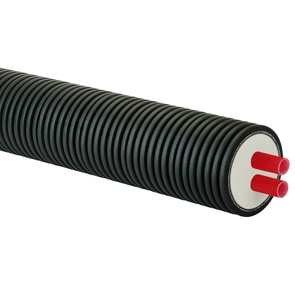 LÄMMINVESIPUTKI PEXFLEX PLUS 2x40/145mm DUO PN6